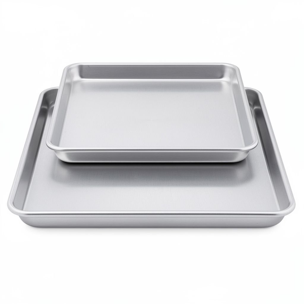 3-Piece Heavy-Gauge Aluminized Steel Sheet Pan Set
