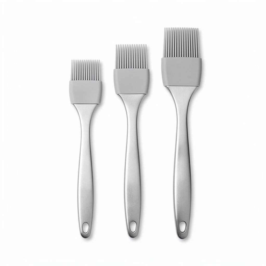 Silicone Basting Brush Set, 3-Piece