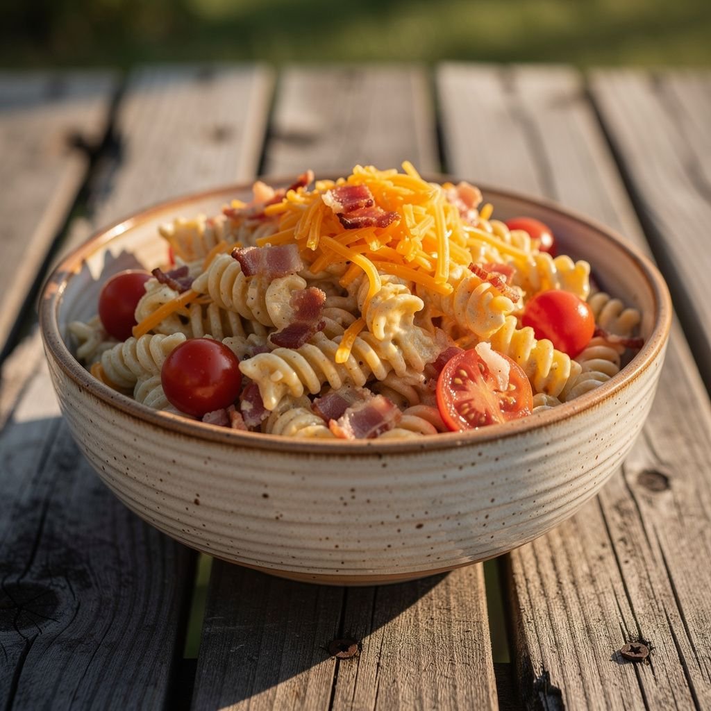 Bacon Ranch Pasta Salad