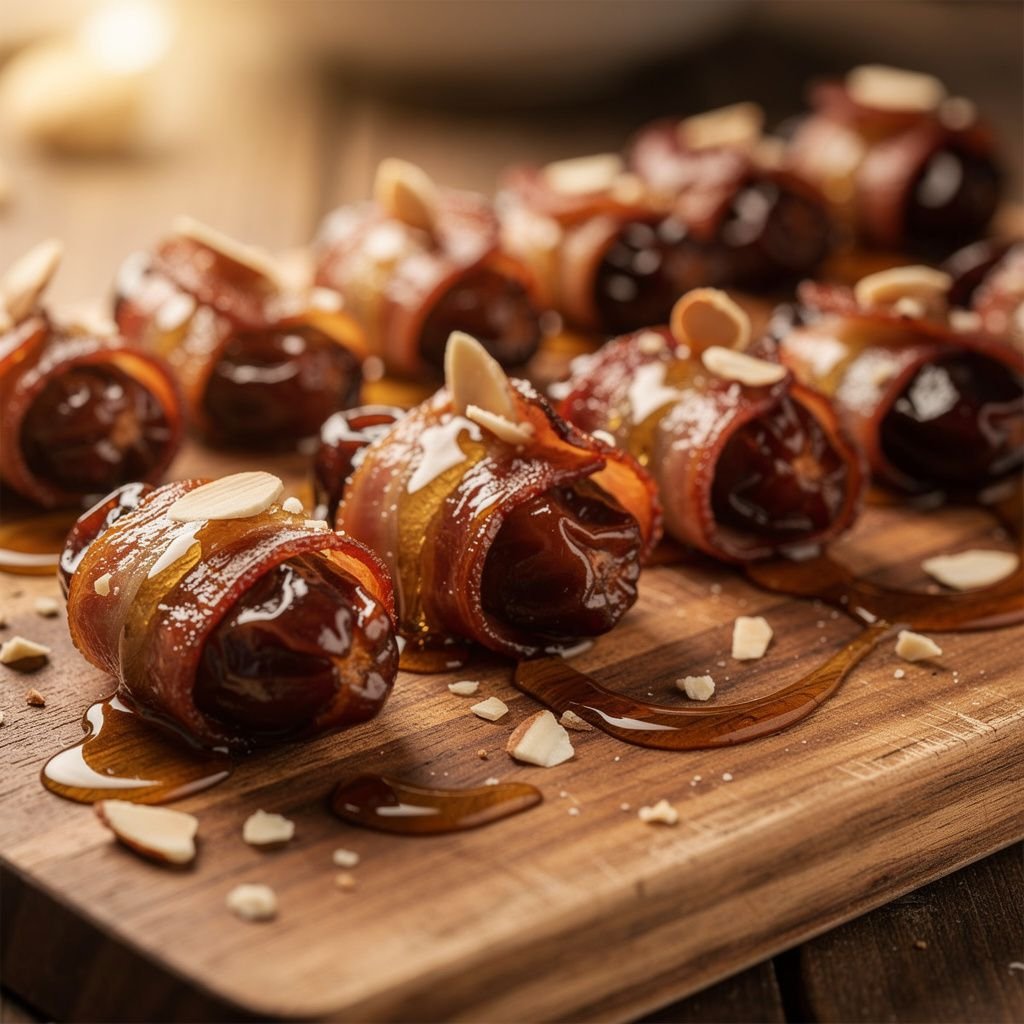 Bacon-Wrapped Dates