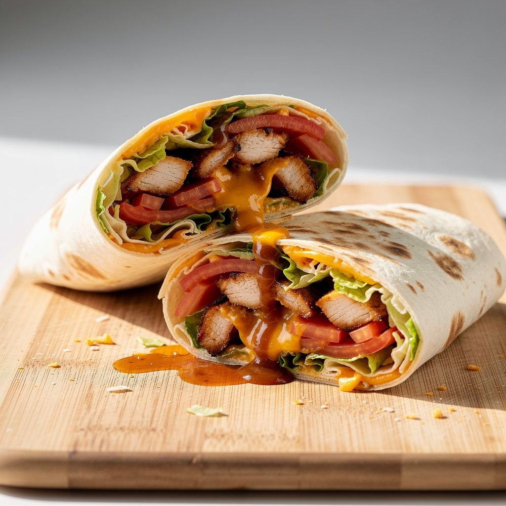 BBQ Chicken Ranch Wrap