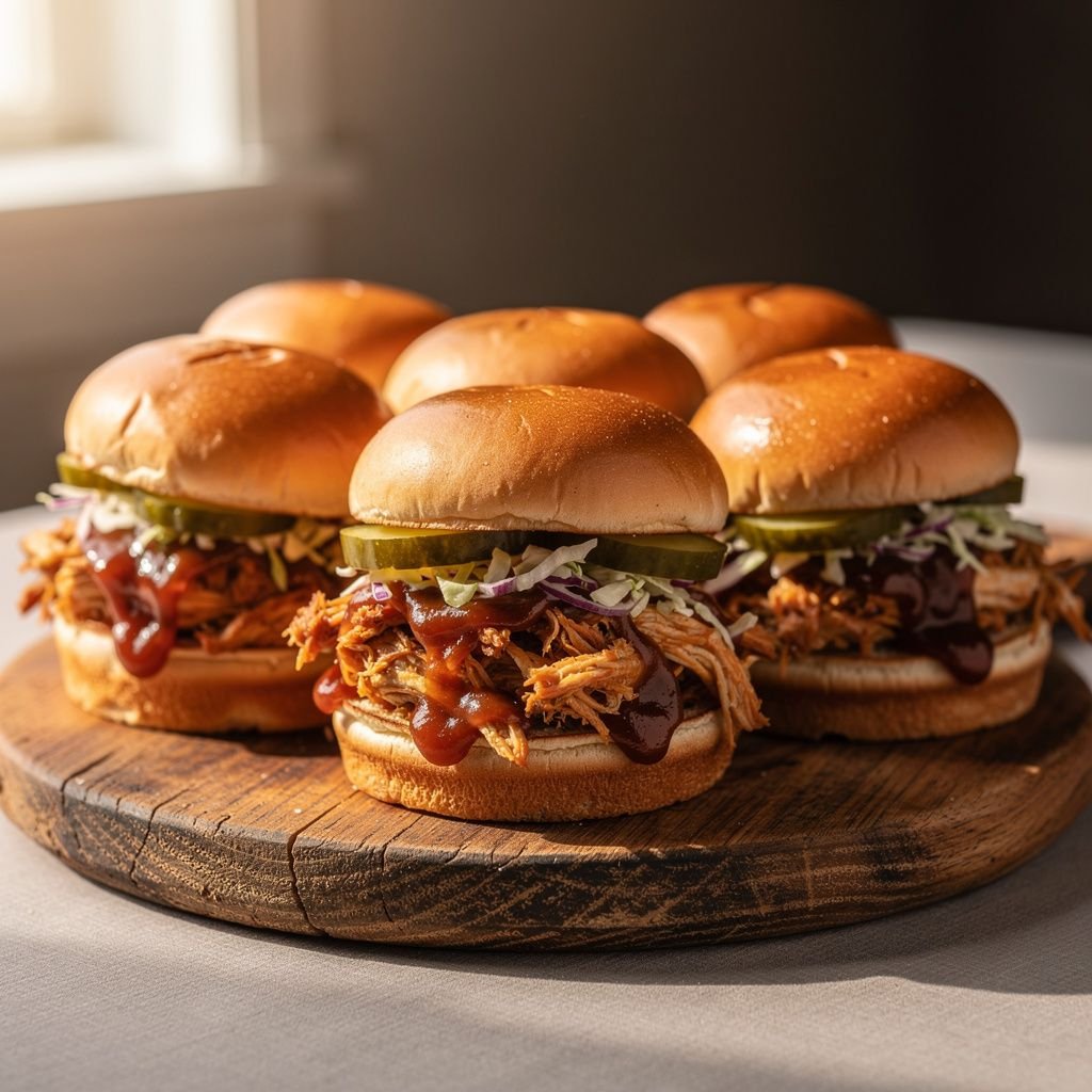 BBQ Chicken Sliders