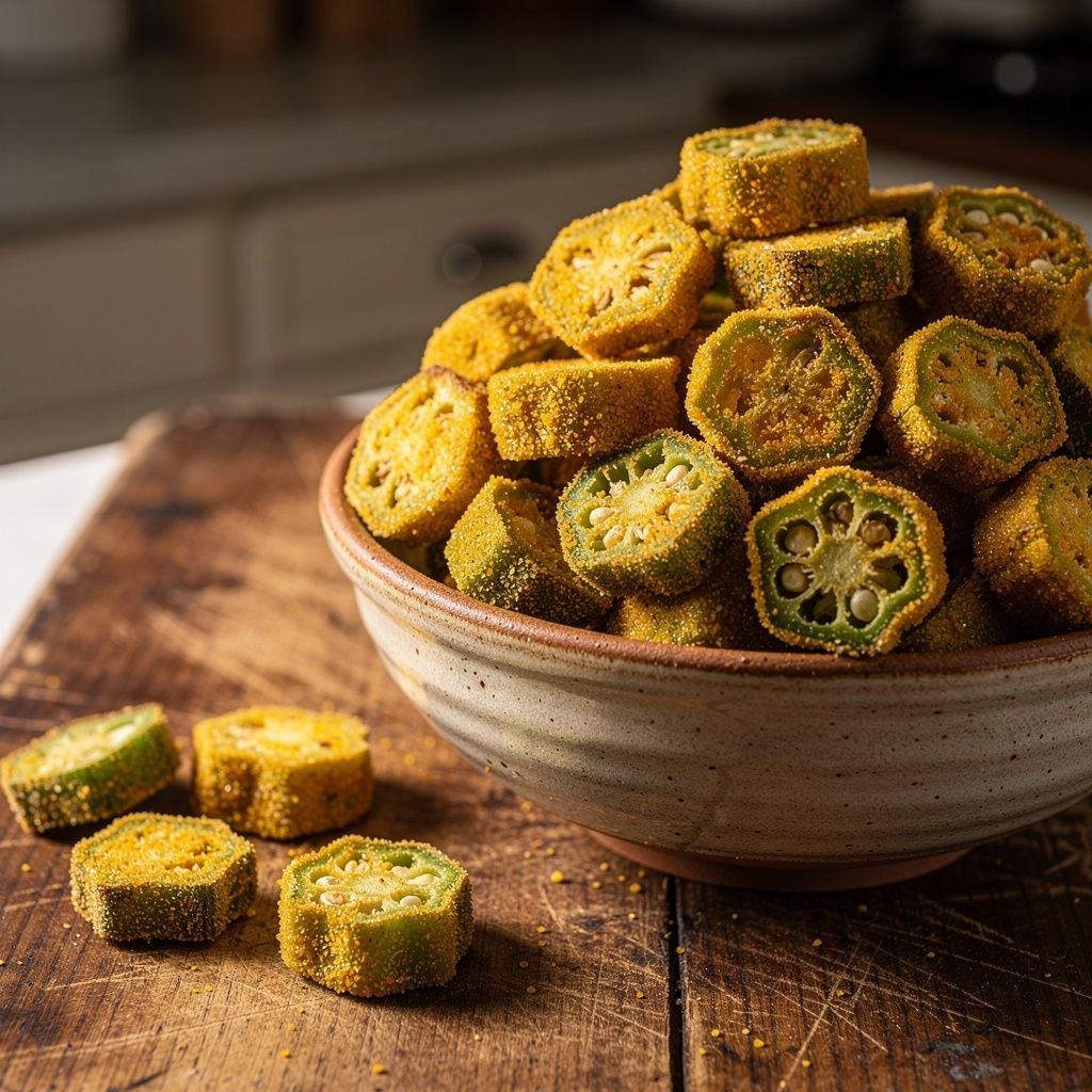 Crispy Fried Okra
