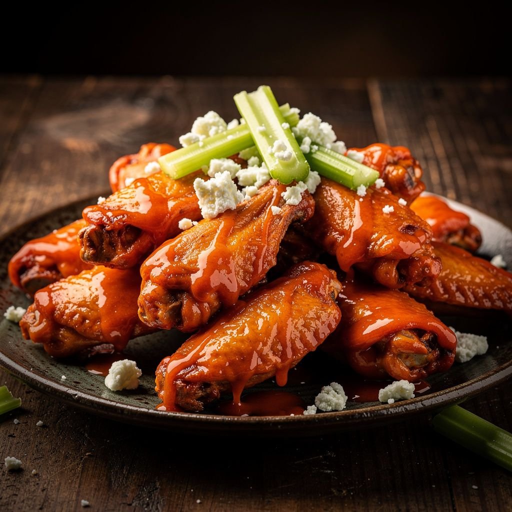 Grilled Buffalo Chicken Wings