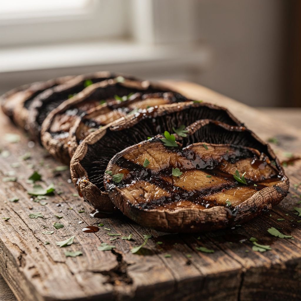 Grilled Portobello Mushroom Steaks