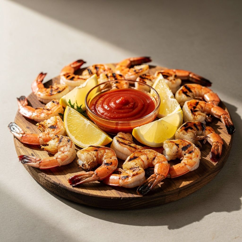 Grilled Shrimp Cocktail