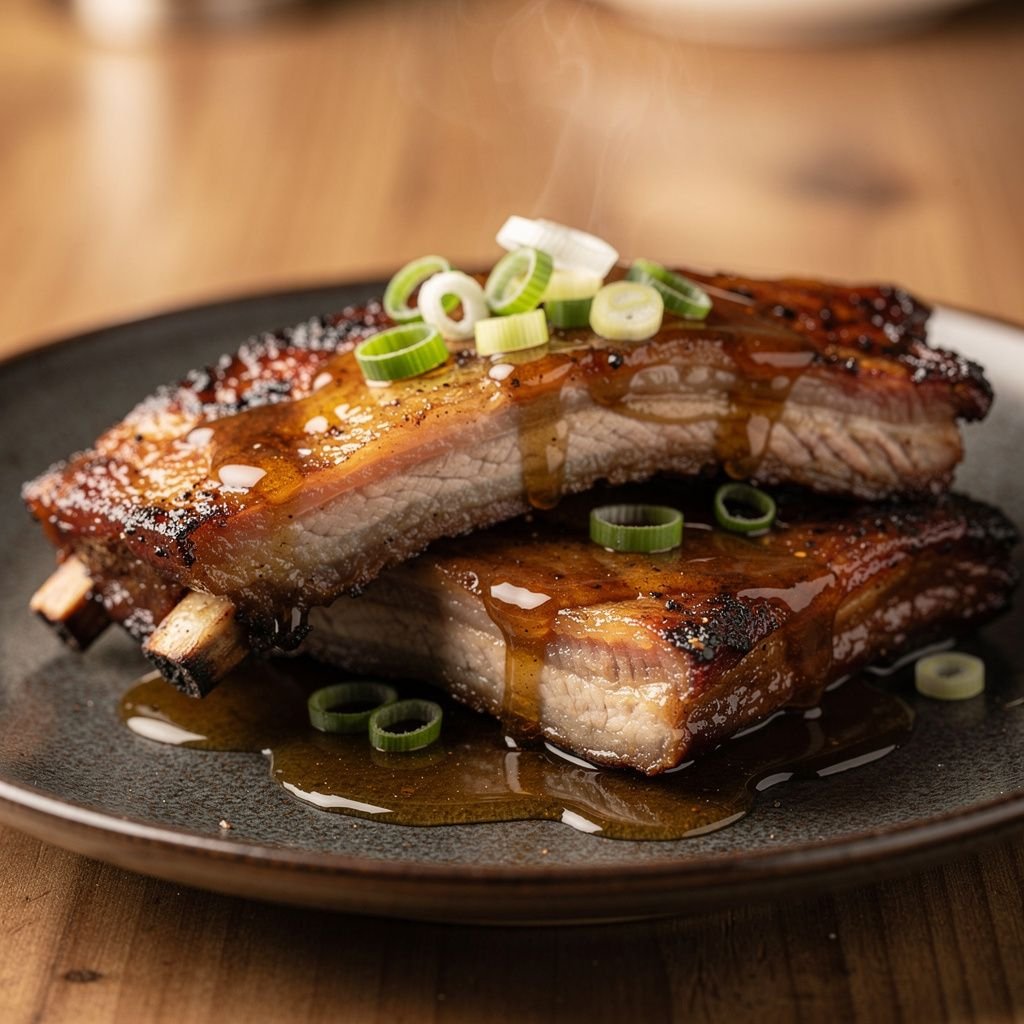 Honey Garlic Glazed Country-Style Ribs