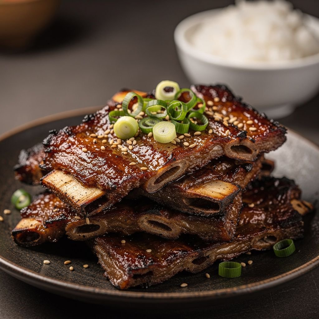 Korean Galbi-Style Grilled Short Ribs
