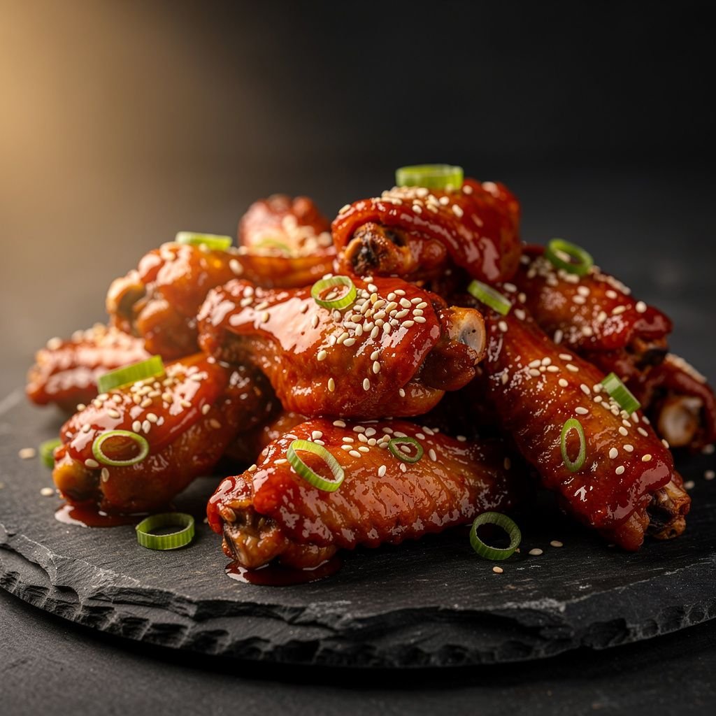 Korean Gochujang Grilled Chicken Wings