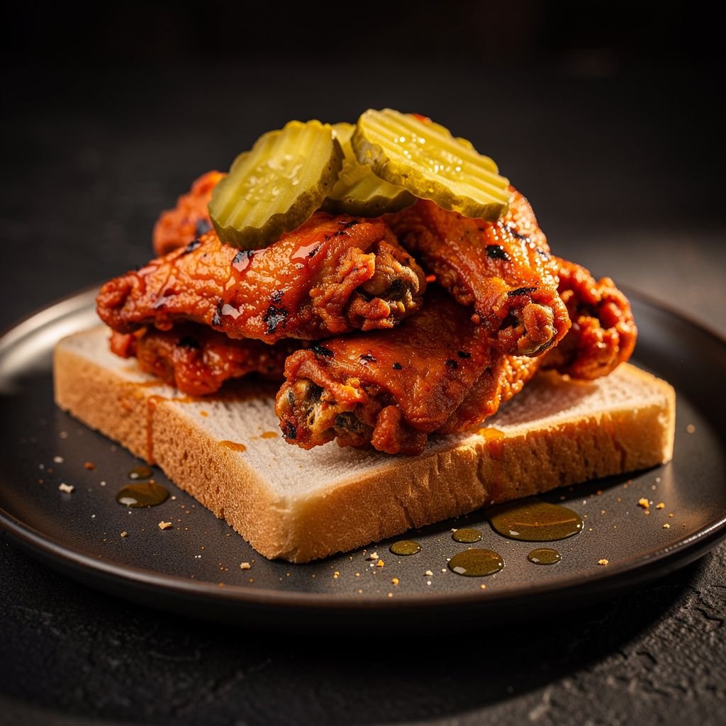 Nashville Hot Grilled Chicken Wings
