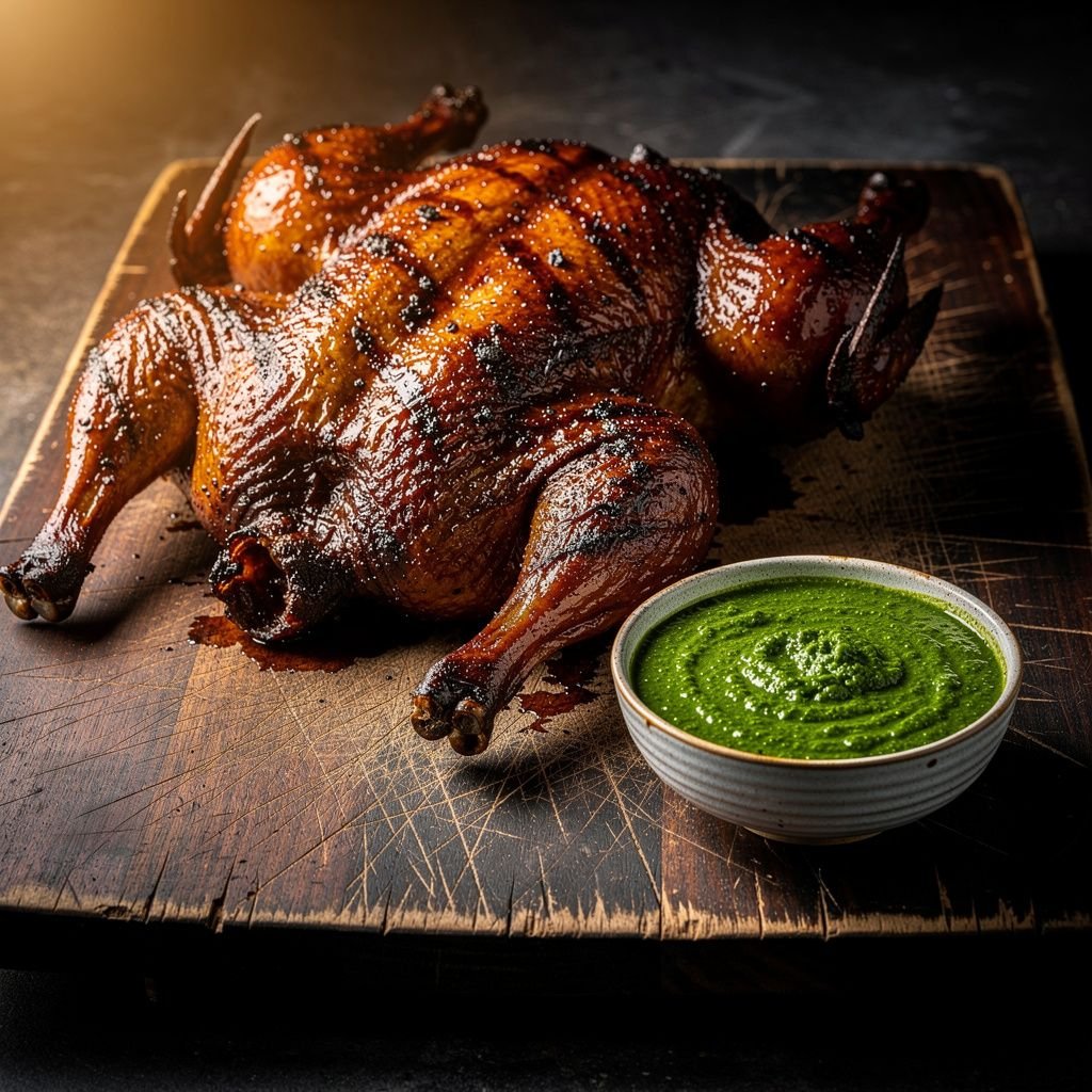Peruvian-Style Whole Grilled Chicken