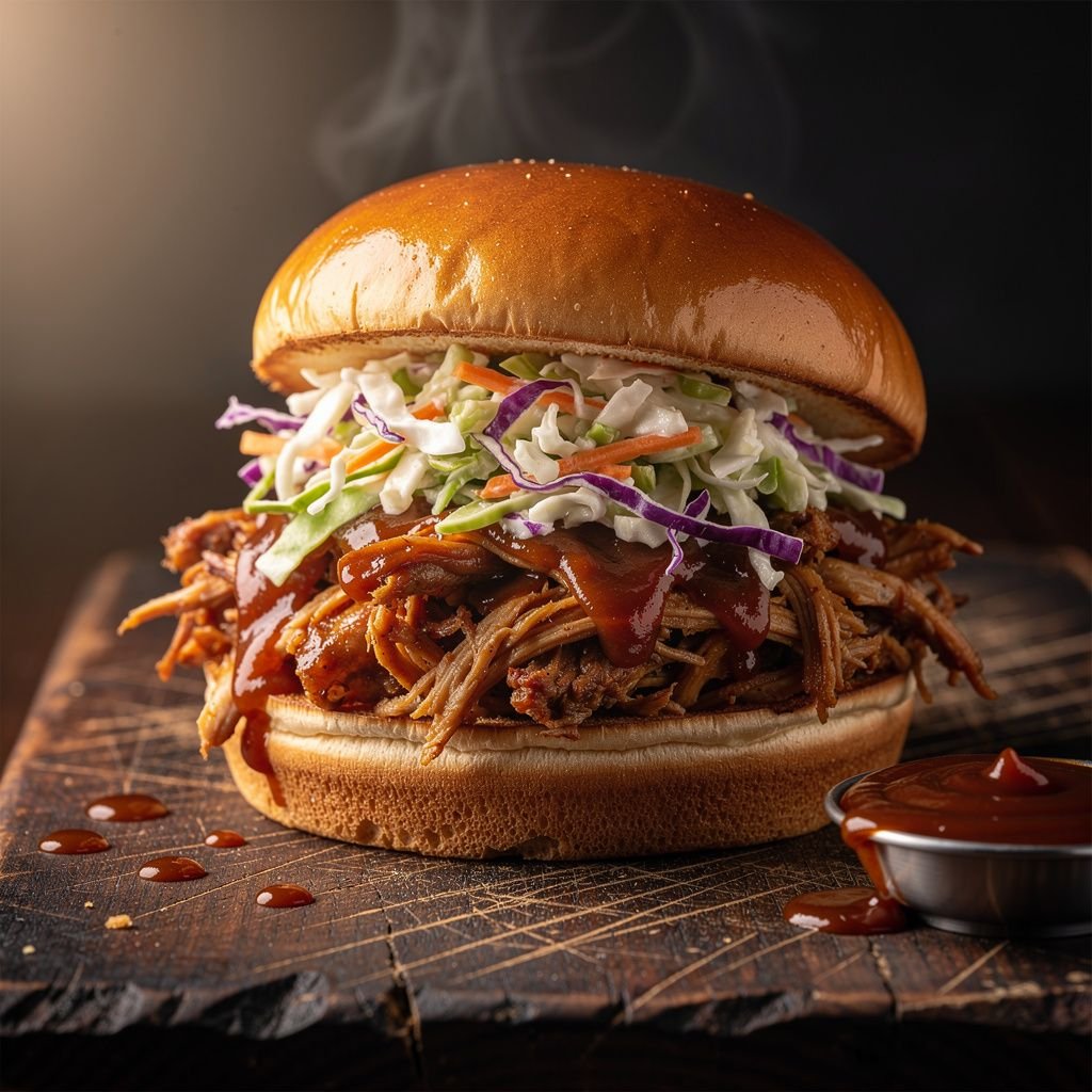 Pulled BBQ Chicken Sandwich