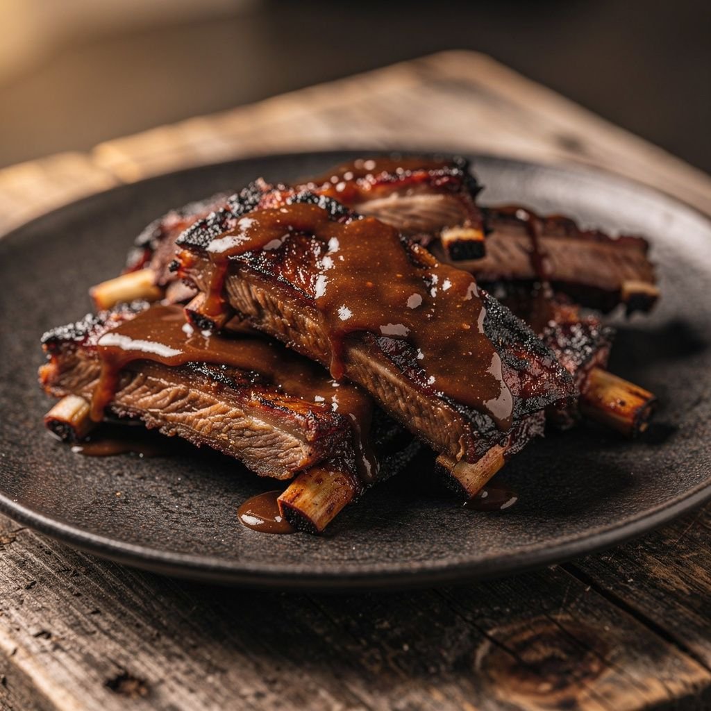Root Beer Braised Baby Back Ribs