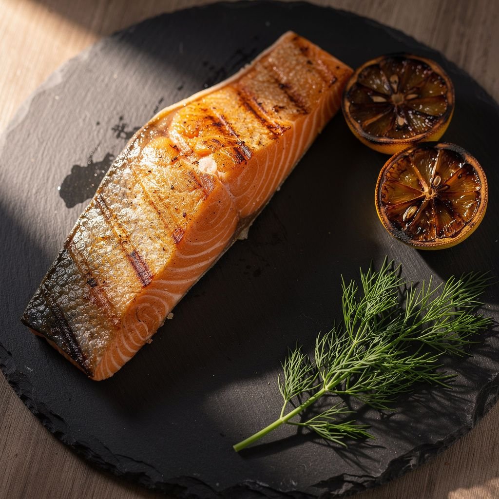 Simple Grilled Salmon Fillets