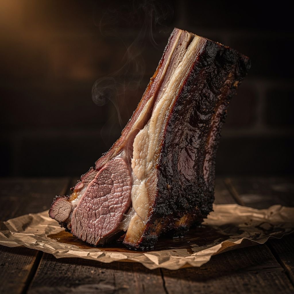 Smoked Beef Plate Ribs (Dino Ribs)