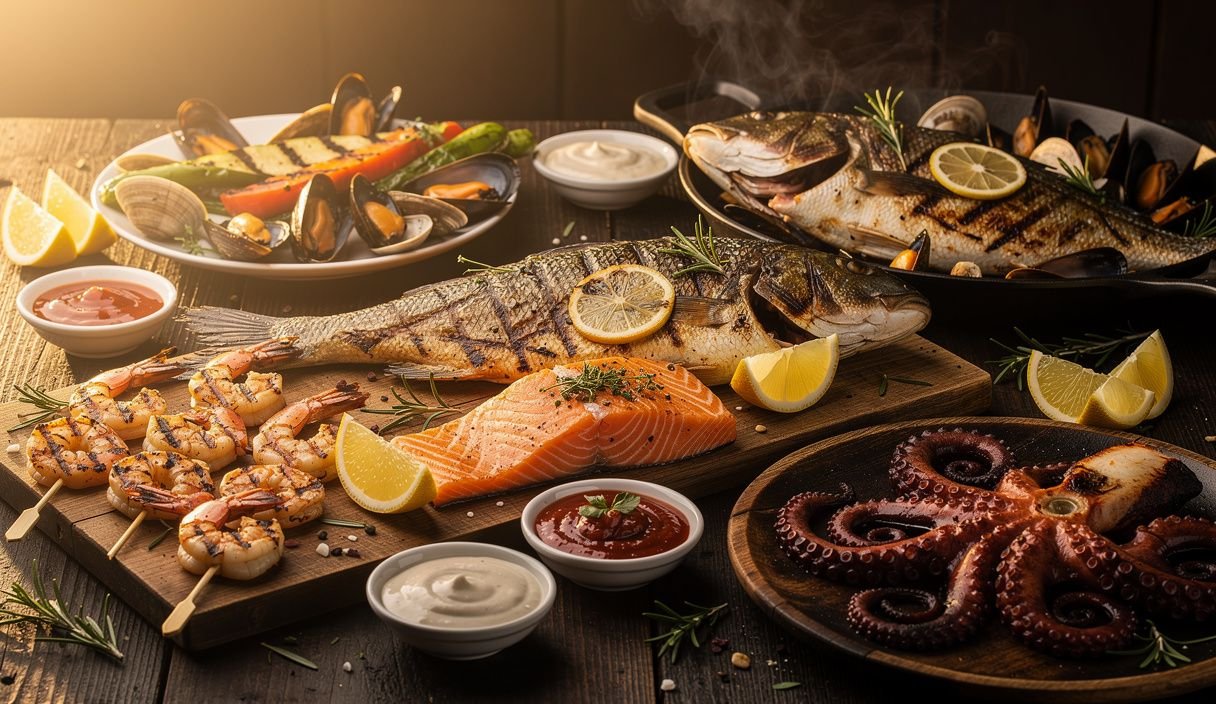 Grilled Seafood